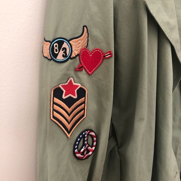 Sportsgirl Jackets & Coats Sportsgirl Khaki Jacket Trench Utility